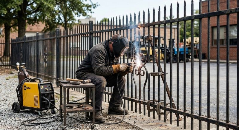 Wrought Iron Fence Installation Service