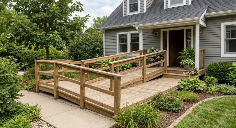 Wood Ramp Service in Kansas City, KS